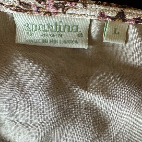 Spartina Clemende dress in Harbor River print Size Large - Picture 12 of 14